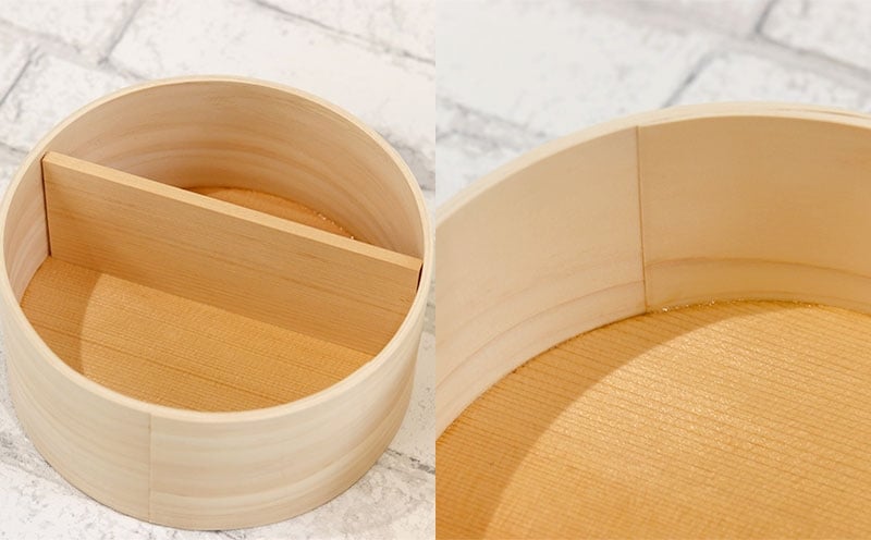 曲げわっぱ弁当箱 丸型 小 650cc 099H3583