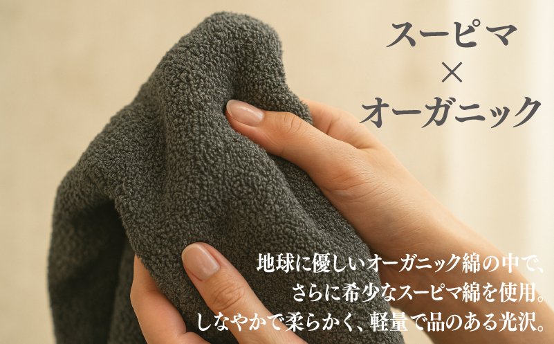 高級泉州タオル ラガマフィン バスタオル スモークピンク 6枚 099H4132