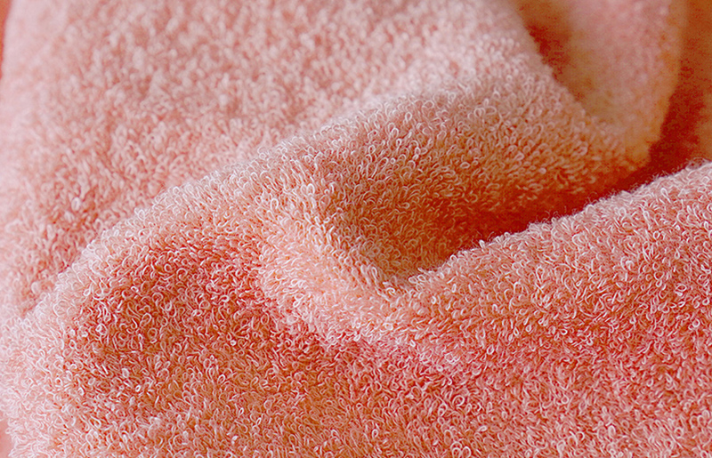 シルキータッチ フェイスタオル ピンク 5枚 G2055