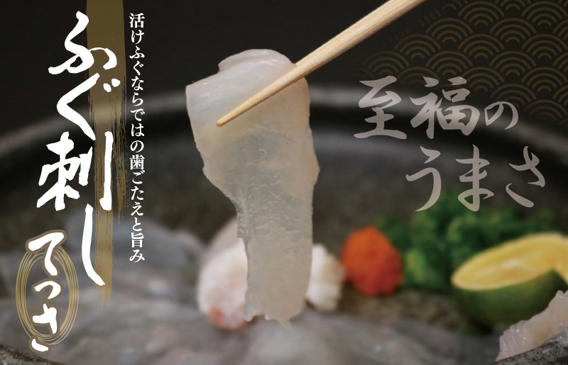 国産活け とらふぐ ふぐちり／ふぐ刺し セット 2人前【てっさ ふぐ フグ ぽん酢付 冷蔵 海鮮】 030D191