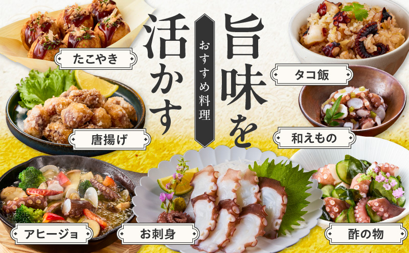 冷凍ボイルタコ 足のみ 合計700g（100g前後×5～10パック）たこ 刺身 個包装 酒の肴 酢の物 唐揚げ たこぶつ 099H3822