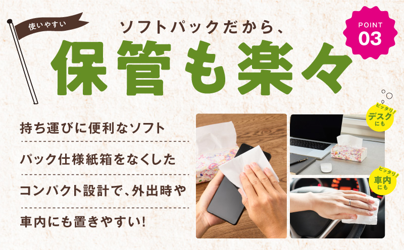 【定期便】 ソフトパックティッシュ400枚×60パック & トイレットペーパー シングル 85M巻×64ロールセット【生活用品 雑貨 日用品 必需品 常備品 まとめ買い 備蓄 防災】 099Z507