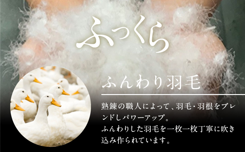 プレミアム 羽毛布団 2枚 シングル 150cm×210cm アイボリー【国産 羽毛 ふとん 寝具 掛け布団 羽毛ふとん】 099H3096