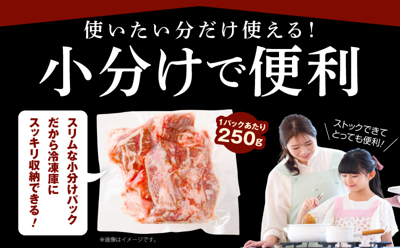 【A4ランク以上】黒毛和牛 サーロイン 切り落とし 1kg【250g×4P 小分け 国産 味付き 牛肉 訳あり サイズ不揃い】 G3655-1
