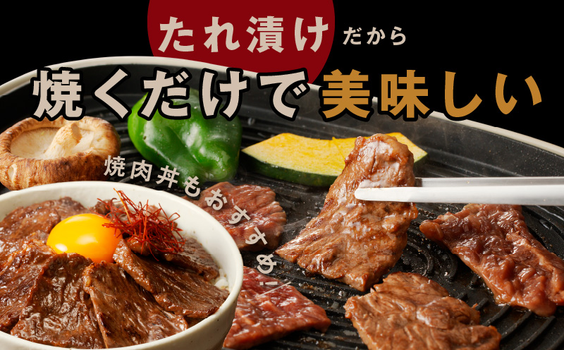 牛ハラミ肉 1kg 薄切り スライス【小分け 500g×2 訳あり サイズ不揃い 秘伝の赤タレ漬け 牛肉 焼肉用 焼くだけ 小分け BBQ やきにく 数量限定】 010B1799