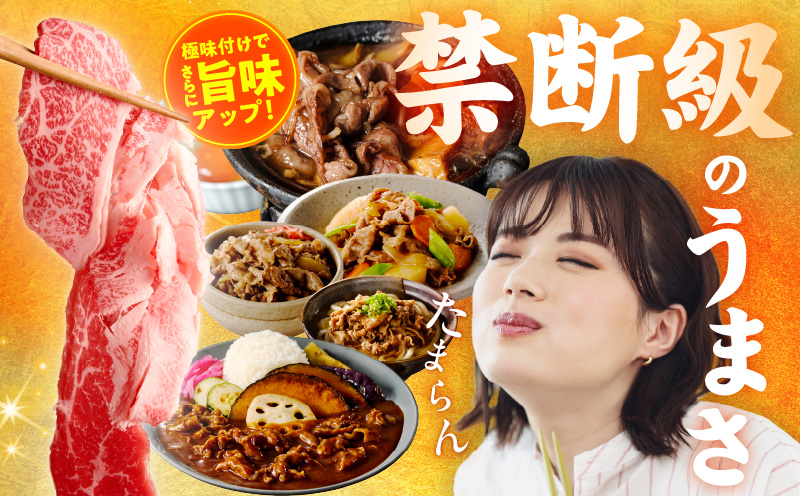 国産牛 切り落とし 900g 小分け 300g×3P【国産 牛肉 氷温熟成×極味付け 訳あり サイズ不揃い カレー 牛丼 野菜炒め 肉じゃが 家計応援】 mrz0361