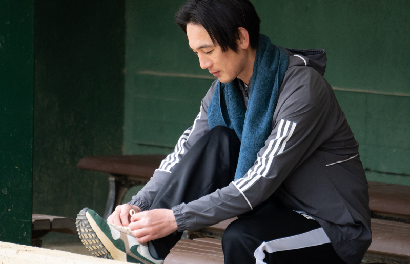 【スピード発送】サウナハットとミニバスタオルセット（ネイビー） G3539