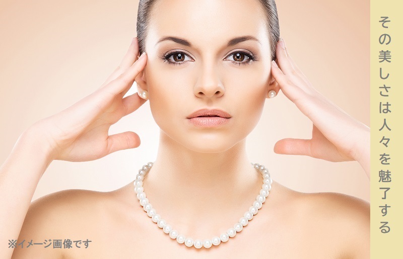 花珠アコヤパール２点セット（ネックレス＆イヤリング）【ジュエリー ファッション アクセサリー 贈り物】 J019