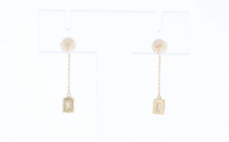 アルカンシェル K18YGダイヤピアス（計 0.26ct）【鑑別書付き ジュエリー プレゼント ギフト ファッション アクセサリー 贈り物 贈答 お祝い 記念日】 J097