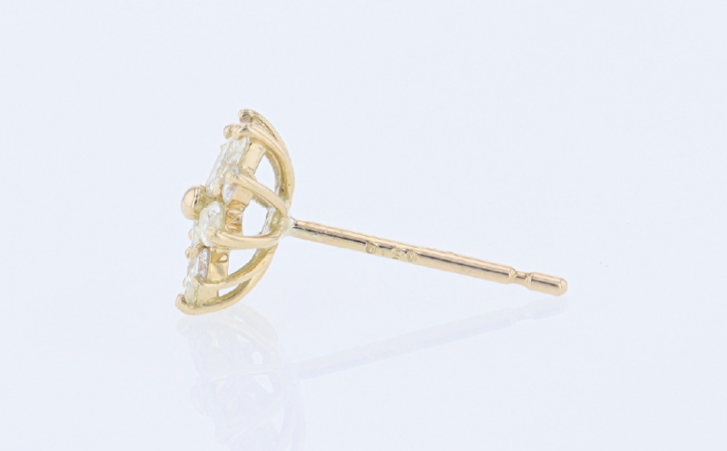 アルカンシェル K18YGダイヤピアス（計 0.40ct）【鑑別書付き ジュエリー プレゼント ギフト ファッション アクセサリー 贈り物 贈答 お祝い 記念日】 J099