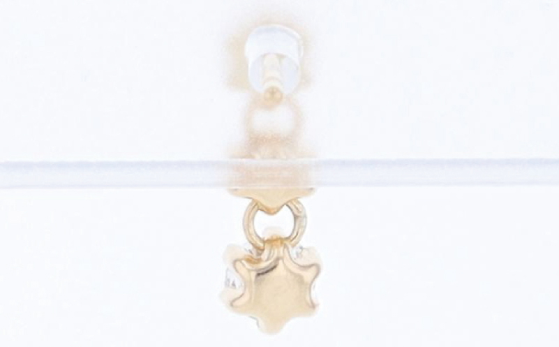 アルカンシェル K18YGダイヤピアス（計 0.50ct） J100