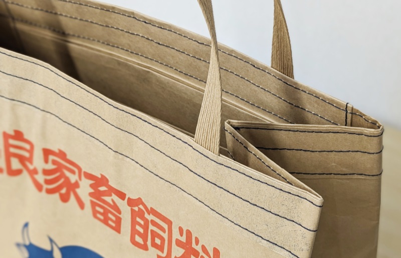 米袋トート 【日常に映える、洗練された遊び心】 010B1755