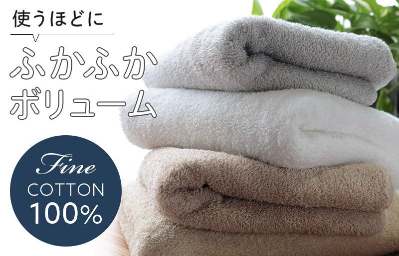 【スピード発送】ヒオリエ ホテルタオル バスタオル 6枚 ライトグレー【タオル 泉州タオル 吸水 普段使い 無地 シンプル 日用品 ふわふわ ふかふか 家族 たおる まとめ買い 圧倒的企業努力】 030D225-2