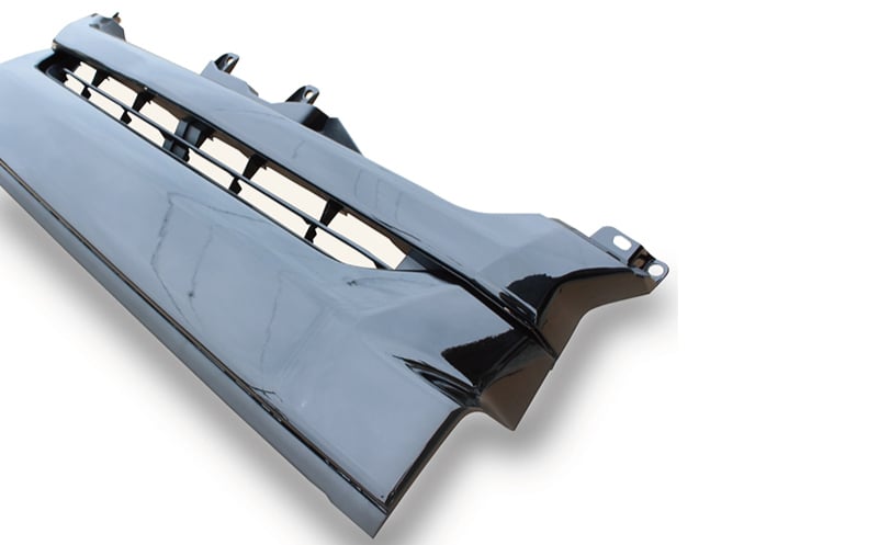 【スピード発送】ハイエース フロントグリル 塗装品 209ブラックマイカ 099H3083