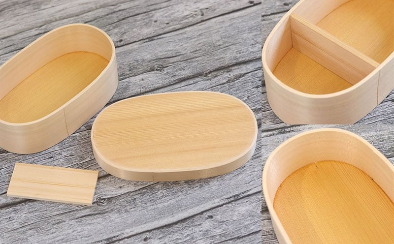 曲げわっぱ弁当箱 400cc 099H3579