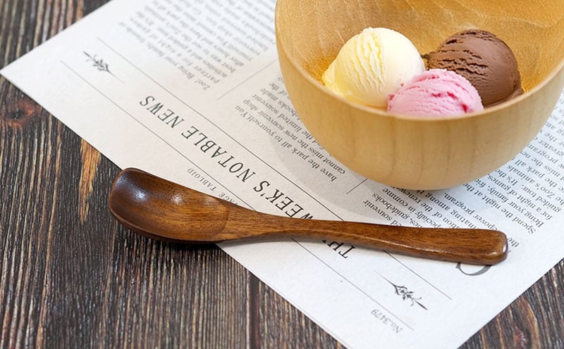 デザートスプーン (ブラウン) 1本 099H3613