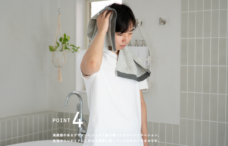 ロイヤルフェイスタオル ネイビー3枚 G2069