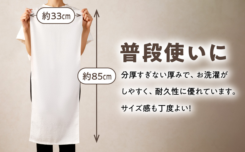 【TVで紹介！】ナチュレル 贅沢フェイスタオル 10枚（ホワイト系）【泉州タオル 国産 吸水 普段使い 無地 シンプル 日用品 家族 ファミリー】 010B668