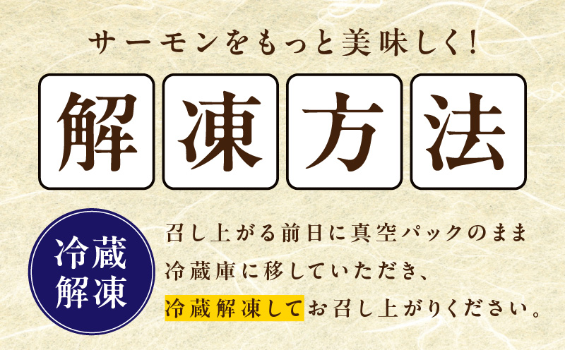 アトランティックサーモン 2kg（200g×10）スライス 小分け 030D135