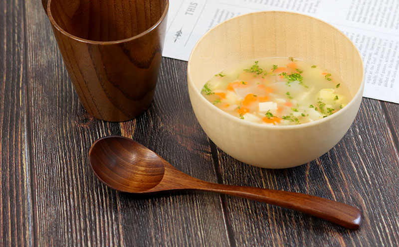 スープスプーン (ブラウン) 1本 099H3611