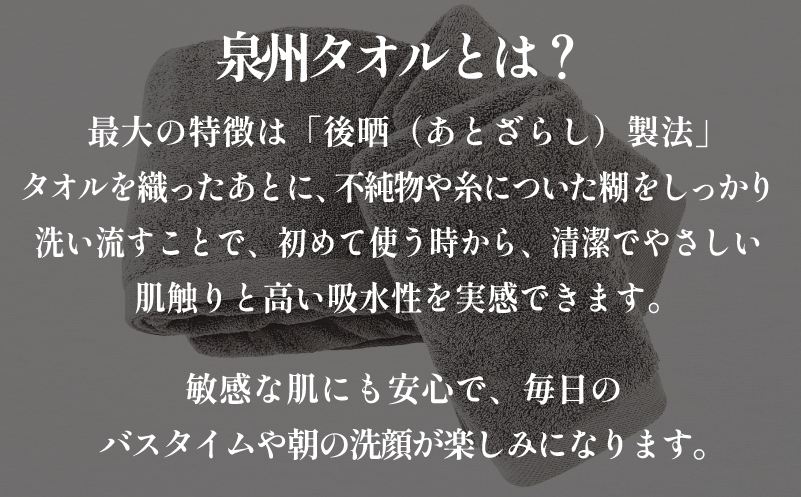 【スピード発送】プレミアムタオル グレー 3枚セット【バスタオル 1枚 フェイスタオル 2枚 上質 泉州タオル ギフト 贈り物】 099H3726
