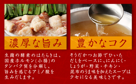 牛もつ鍋セット 9人前【国産 牛肉 ホルモン 塩こうじ スープ付き モツ 鍋 高評価 冷凍 鍋セット 簡単調理】 010B1525