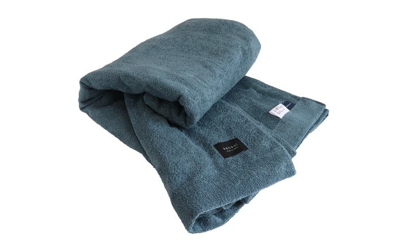 【高島屋選定品】ヒオリエ sensui タオルケット(シャドウブルー) TMN0013