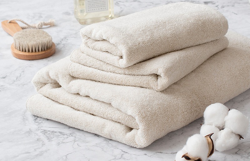 ハレバスタオル1枚フェイスタオル2枚（モカ） G2032