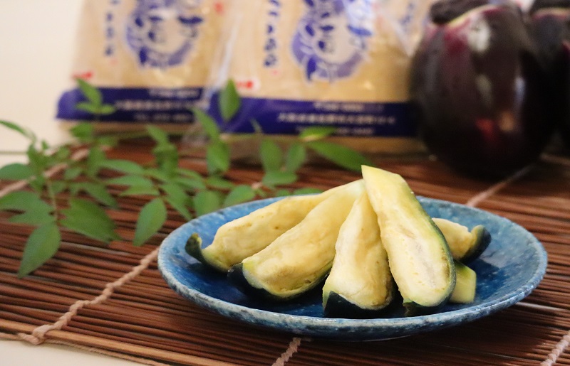 【先行予約】特選水なす浅漬け 5個入り【新鮮 野菜 泉佐野産 茄子 やさい 高評価 数量限定】 010B1648