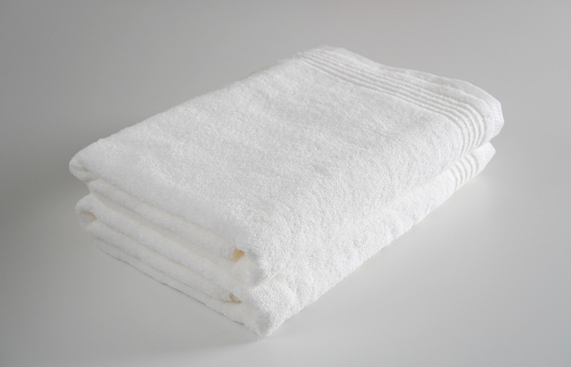 シルキータッチ バスタオル ホワイト 2枚 G2054