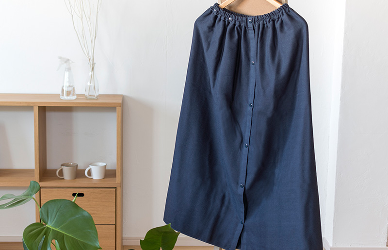 スピードライ ラップタオル ネイビー G2059