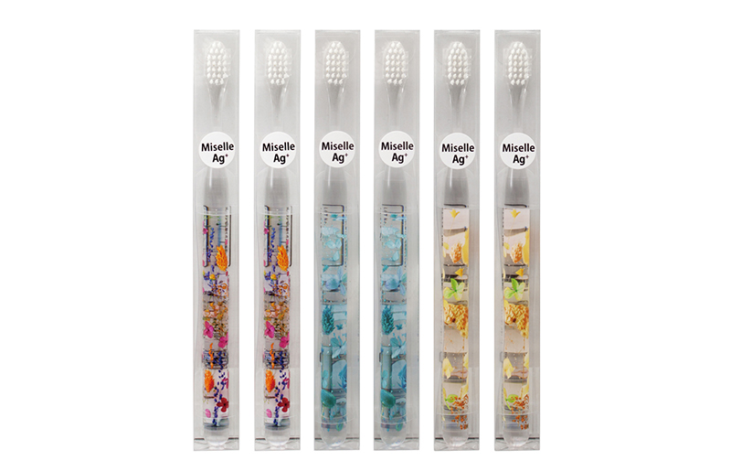 【日本製】歯ブラシ ミセルAg+ ハブラシ 6本セット 010B567