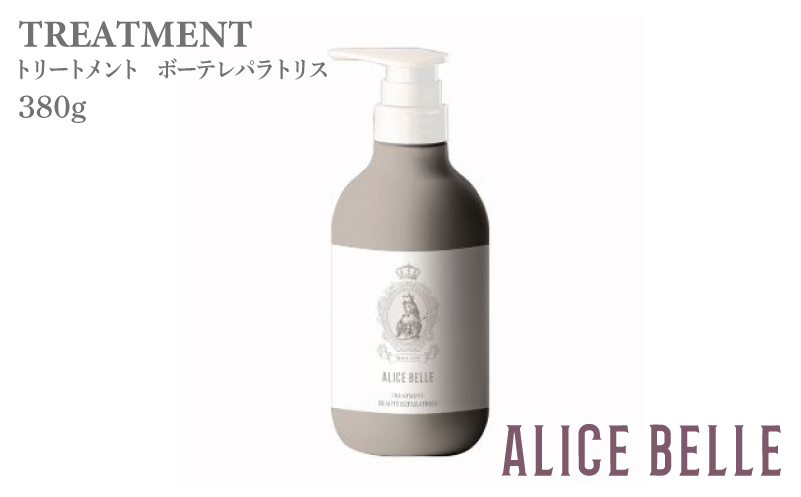 アリスベル トリートメントボーテレパラトリス 380g シャンパンフルーティーの香り 015B581