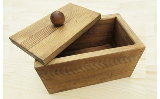 手作り木製マスクストッカー（ダークウォルナット） 099H2097