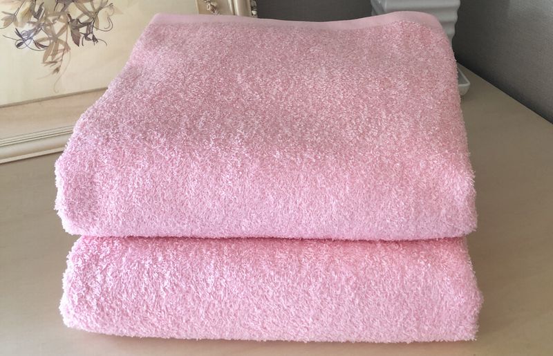 超大判バスタオル２枚セット（チェルシーローズ）泉州タオル 90×170cm【泉州タオル 国産 吸水 普段使い 無地 シンプル 日用品 家族 ファミリー】 020C469