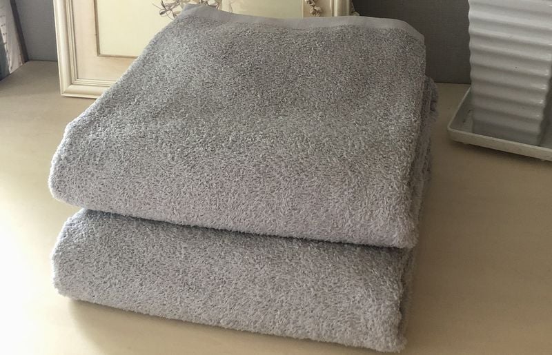 90×200超大判バスタオル２枚セット（オリオングレー）泉州タオル【泉州タオル 国産 吸水 普段使い 無地 シンプル 日用品 家族 ファミリー】 099H3659