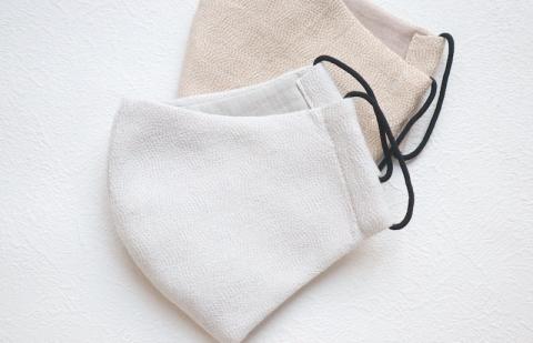 泉州南部織 /抗菌＆保湿マスク2枚組（Lサイズ） G1898