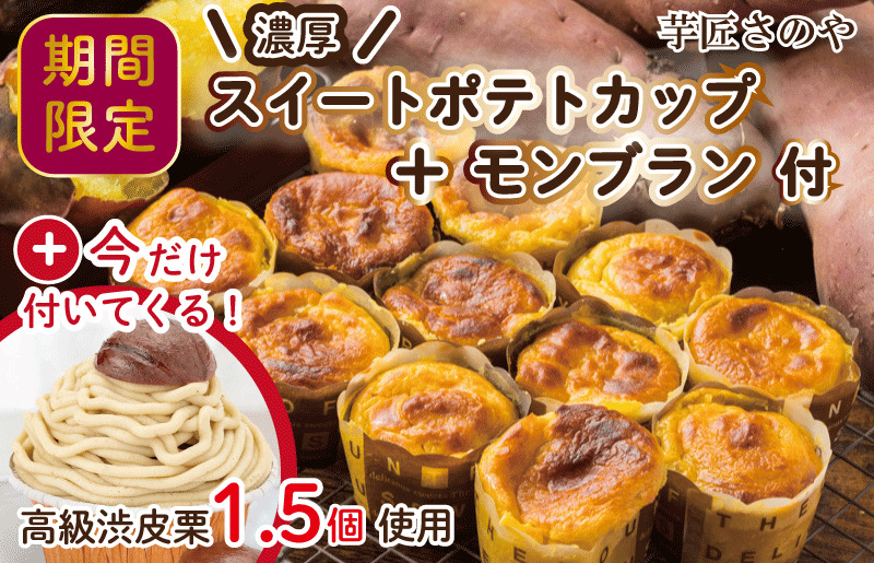 【圧倒的企業努力】芋匠さのやの人気セット（特製スイートポテト+モンブラン） 010B1761