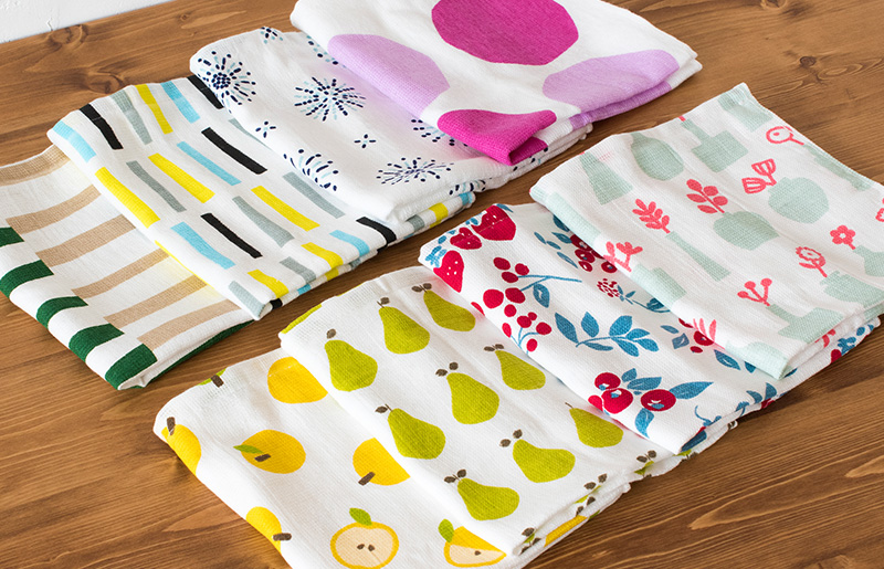 ガーゼタッチ ハンドタオル 詰め合わせ 10枚セット G2049