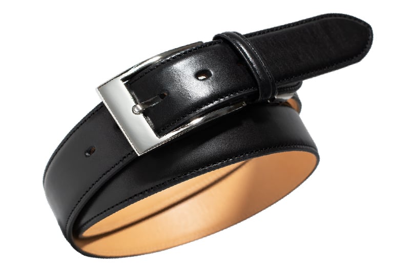 【スピード発送】本革ビジネスベルト35mm幅 ブラック【革ベルト ベルト レザー ビジネス スーツ メンズ 仕事 ファッション 小物 日用品 雑貨】 G2824