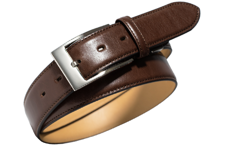 本革ビジネスベルト35mm幅 ダークブラウン【革ベルト ベルト レザー ビジネス スーツ メンズ 仕事 ファッション 小物 日用品 雑貨】 G3120