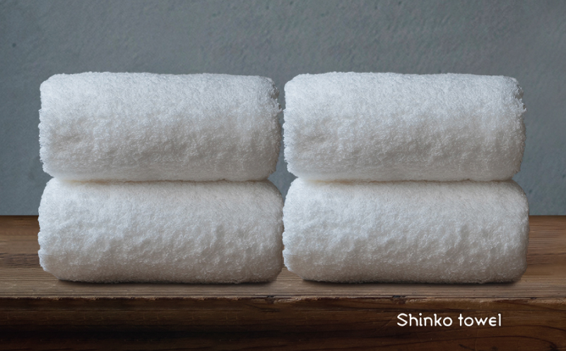 【TVで紹介！】おぅ！え～やん バスタオル（ホワイト）4枚【泉州タオル 国産 吸水 普段使い 無地 シンプル 日用品 家族 ファミリー】  G3487