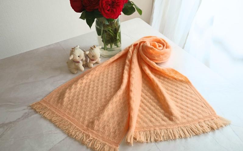 『Noble Fibre』100％カシミヤ・マフラー ベリーニ【高級 カシミア おしゃれ ファッション 防寒 かしみあ】 G3323