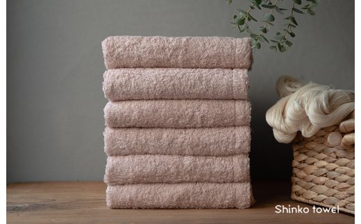 【TVで紹介！】おぅ！え～やん フェイスタオル（ローズ）6枚 G2693