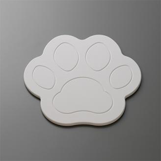 珪藻土では無い新素材　木材の様な新感覚　犬猫ペット用吸水プレート　シングルトレー