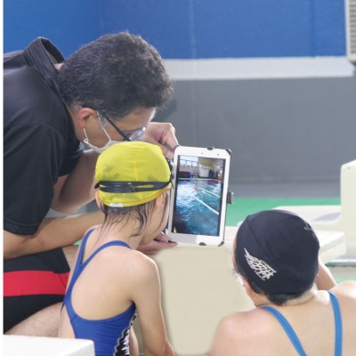 マンツーマンでスイミング 個人レッスン 1回分(小学生～高校生対象)