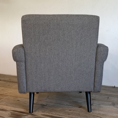 Marguerite Sofa 1人掛け (マーガレットソファ) ヘリンボーン グレー【SWOF】