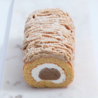 モンブランロール ホール【配送不可地域：離島】