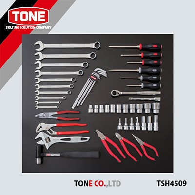 TONE　TSH4509ツールセット(レッド)
