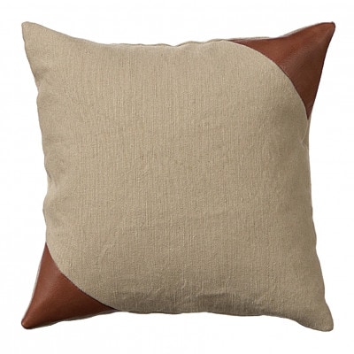 Combination Cushion Triangle ベージュ×ダークブラウン【SWOF】